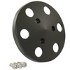 Black Aluminum Sanden 508 Style A/C Air Compressor Clutch Cover Faceplate