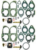 Carb Rebuild Kit, Solex 34 PDSIT-2, Pair, For Type-2 Bus 72-74 STD & 1700