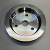 2 Groove Pulley Kit, Short Water Pump, Aluminum, Fits Chevy SB 283 327 350 V8