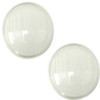 Early Head Light Cibie Style Glass Lenses, Pair - Compatible with VW T-1 Bug 1946-1966  & T-2 Bus 1950-1967