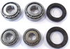 KT-1024 Front Wheel Bearing Kit with Seals, FULL SET, For 1969-79 TYPE 1 BEETLE, with Drum Brakes