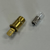 Dash Light Bulb Socket with Bulb - Type 1, 2, 3, Super Beetle, Thing & Ghia