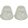 Turn Signal Lenses, Pair - Compatible with VW Type-1 Bug 1955-1957 / Type-2 Bus 1956-1962