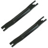Parking Brake Push Bars Pair for VW Type-1 Beetle/Karmann Ghia 1958-1979