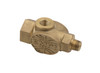 EMPI 00-9219-0 Oil Pressure T Fitting, 1/8-27 NPT, Compatible with Volkswagen Type 1 and Type 2 Air-Cooled Engines