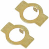 Lock Plate Spindle Nut Pair, Compatible with VW Bug and Ghia 1949-1965