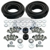Fender Beading Kit Pair with Hardware for Type-1 Bug and Super Beetle 1949-1978