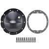 Black Steel 10-Bolt Differential Cover for 8.5 Inch Ring Gear, Fits Chevy GM