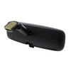 Universal Black Day/Night Interior Rearview Mirror Assembly - Glue-On Mount