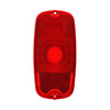 Tail Light Lens Fits 1960‑1966 Chevy Fleetside Truck | Red Replacement Lens