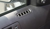 Pirate Mfg MU0051SC Chrome Billet Door Vent Bezels, Pair, Fits Ford Mustang 2010-2014