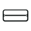 Billet Deluxe Side Marker Bezels Black Anodized for 1968-1972 Chevy GMC Truck