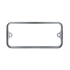 Billet Standard Side Marker Bezels Clear Anodized for 1968-1972 Chevy GMC Truck