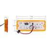 25‑LED Sequential Parking Light – Amber Lens – 1973–1977 Ford Truck