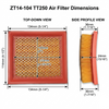Air Filter for RPS Hawk 250 & CSC TT250 Dual Sport Motorcycles