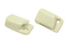 EMPI VW Bug Type1 Sun Visor Clips, Pair Ivory ,68-79  4427