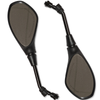OEM Style Motorcycle Mirrors M10 x 1.25mm Standard Thread (Fits CSC RZ3S Haylon & Universal Metric) - Pair