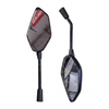 Pair Black Rearview Mirrors – Fits CSC City Slicker (or Universal 10mm Motorbikes / Scooters)
