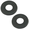 Black Window Crank Escutcheon Buffer Pair for Beetle, Bus, Karmann Ghia & Type 3