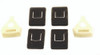 EMPI 98-8972 Guide Bushing Kit, Seat Rails Fits VW Type-1 1973-79 Bug 111898213