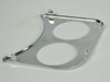 2 GAUGE HOLE PANEL, CHROME, dune buggy vw baja bug