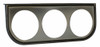 EMPI 14-1011 Black 3-Gauge Dash Panel with 2-1/16 Holes for VW Bug Type 1 Hot Rat Rod