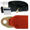 EMPI VW BUG  AIR COOLED, 2 Point Aviation Style Lap Seat Belt, RED,  72" EA.