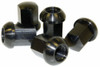 Lug Nuts, Black, Aluminum, 14mm X 1.5X1-1/4 Set 5, Fits VW Bug Beetle Porsche, EMPI 70-2865