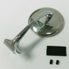 RAT ROD 4" STAINLESS STRAIGHT ARM PEEP MIRROR GM FORD EACH