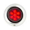 Custom Baby Bullet Tail Light - Stop/Turn/Tail - Red/Red  - Hot Rat Street Rod Truck