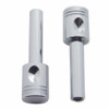 Hot Rod Chrome Piston Door Lock Pulls