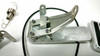 Billet Aluminum Gas & Brake Pedal / 36" Throttle Cable / Floor Mount Kit