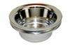 Chrome Steel LWP Single Groove Crankshaft Pulley, Fits Chevy SBC 283-350