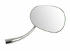1953-1967 VW BUG BEETLE NEW CHROME STOCK REPLACEMENT MIRROR OVAL RIGHT 98-8582