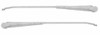 Stainless Steel Wiper Arms, Pair, Compatible with Chevy Truck 1954-1959