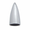 Chrome Bullet Head Valve Caps For Wheels and Tires, Standard Fit, Set of 4