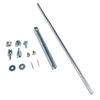 Dual Carb Linkage W/ Hardware Kit For Holley Demon Edelbrok Carter Barry Grant