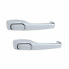 1967-72 Chevy GMC Truck Blazer Suburban Exterior Door Handles, Chrome, Pair