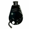 Black Saginaw Style Power Steering Pump Bolt On Pulley A-Can Style, Fits Chevy SBC