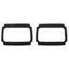 Tail Light Lens Gaskets, Pair - Black Foam - Fits Ford Mustang 1964-1966