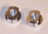 EMPI 9616 Link Pin Billet Aluminum Spindle Nuts w/ Built on Thrust Washer & Allen Screws - VW Dune Buggy Bug Ghia Baja