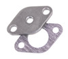 Block Off Plate, Tapped, 1/8" NPT Hole, Fits VW Bug Buggy Trike Rail Type-3, EMPI 98-1171