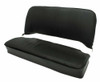 Seat Cover Kit, Slip-On Vinyl, Front & Rear Black, Fits VW Bug 68-69 Type-1 Sedan, EMPI 4638