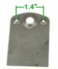 Fastner Tab, Flat Long, Each - for VW Dune Buggy Baja Bug Sand Rail