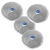 EMPI VW Bug Stock Style EMPI Emblem Hub Cap For LATE 4 Lug Wheel, Set of 4