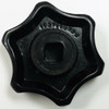 Heater Control Knob, Black, Fits VW Type 1-2-3, Bug & Ghia 1952-1964, Bus 1952-1967