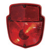 KNS Accessories KA0300 Tail Light with Black Housing  (L/H) for Ford Truck 1953-56