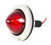 (2) Custom Baby Bullet Tail Lights - Stop/Turn/Tail - Red/Red - Hot Rat Street Rod