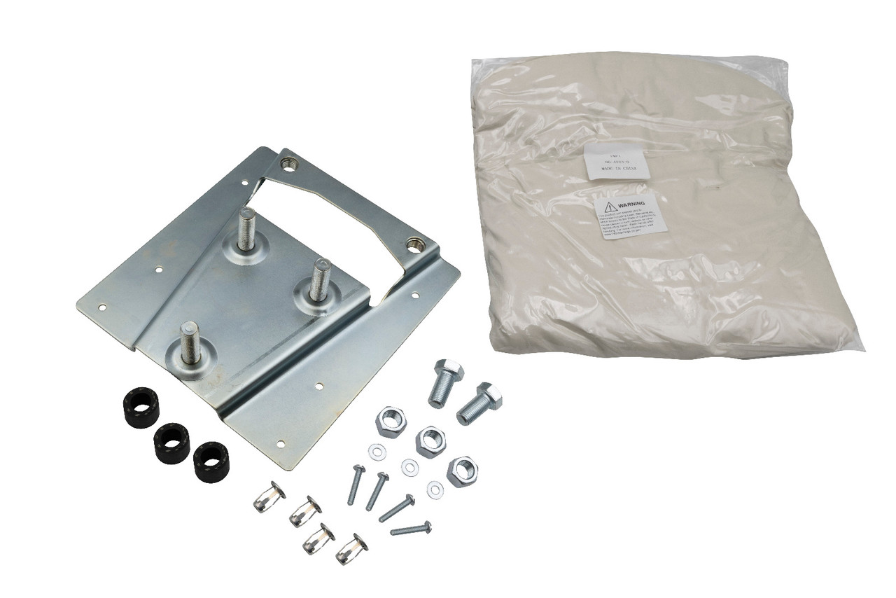 Empi VW BUS TYPE 2 SPARE TIRE MOUNTING KIT W/COVER OFF-WHITE  4220