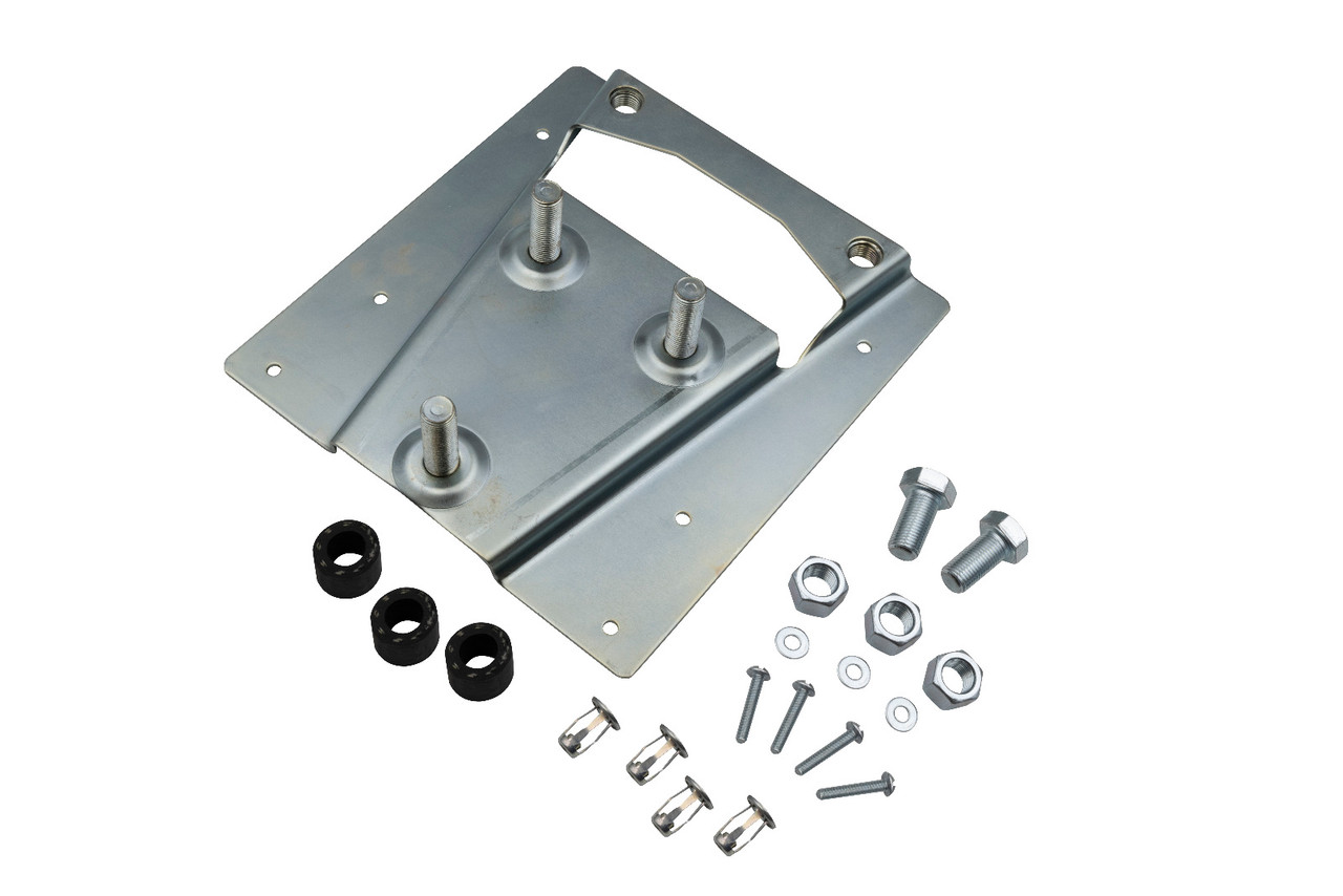 Spare Tire Mounting Kit w/ Cover, Off-White, Fits VW Type 2 Transporter/Bus